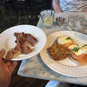 Mercat Bistro - Salmon Benedict - French Near Me - Dallas, Texas Mercat Bistro - Salmon Benedict - French Near Me - Dallas, Texas