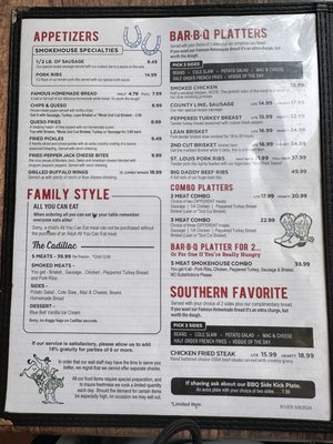 Menu photo 6 The County Line San Antonio, TX