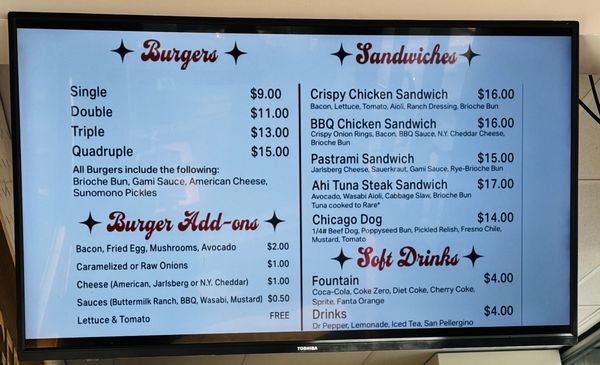 Menu photo 2 Gami Burger Sacramento, CA
