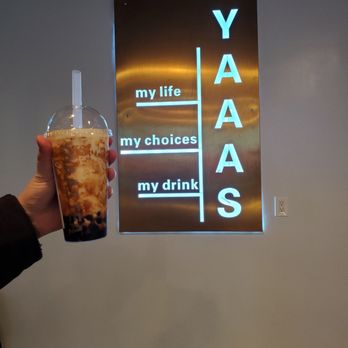 Yaaas Tea - Brown Sugar Bobo - $5.95 - Bubble Tea Near Me - Farmingdale, New York Yaaas Tea - Brown Sugar Bobo - $5.95 - Bubble Tea Near Me - Farmingdale, New York