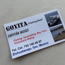 Goyita Fishing Boat - Not even into fishing... but couldn't have enjoyed our day with Moses any more!