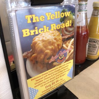 Little Anthony's Diner - Delicious & outrageous burgers. My husband had the Yellow Brick Road, it looked AMAZING - American Near Me - Tucson, Arizona