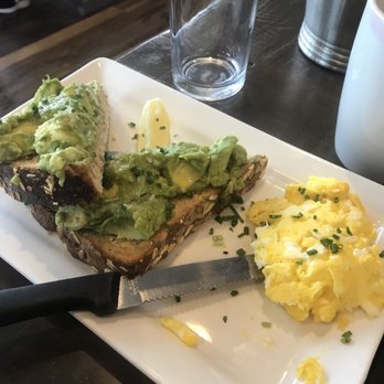 First Watch - Avocado toast and scrambled eggs. - Cafes Near Me - Farragut, Tennessee