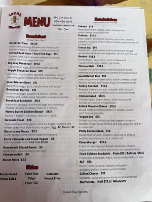 Menu photo 3 The Local Market Destin, FL Menu photo 3 The Local Market Destin, FL