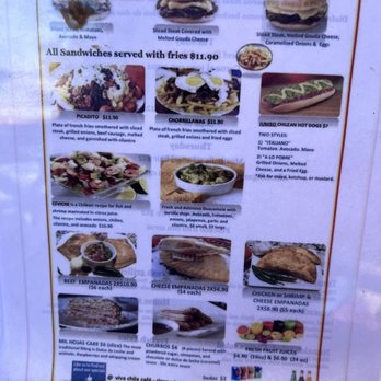 Viva Chile Cafe - Menu - Latin American Near Me - Pensacola, Florida Viva Chile Cafe - Menu - Latin American Near Me - Pensacola, Florida