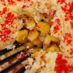 Flamin Hot Chicken - Corn elote