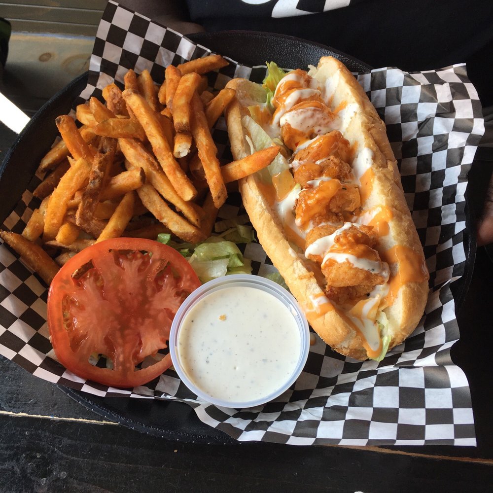 Moe Moons - Shrimp po boy - New American Near Me - Myrtle Beach, South Carolina