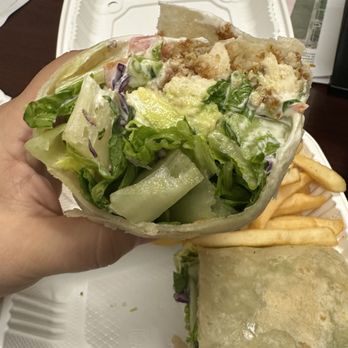 Red Apple Cafe - Crispy chicken salad wrap... so good - Breakfast & Brunch Near Me - Fresno, California Red Apple Cafe - Crispy chicken salad wrap... so good - Breakfast & Brunch Near Me - Fresno, California