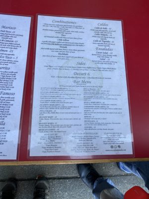 Menu photo 5 Acapulco Alameda, CA