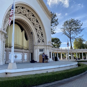 Spreckels Organ Pavilion - A Sunny Afternoon for a Live Performance at Spreckels Organ Pavilion in Balboa Park - Music Venues Near Me - San Diego, California Spreckels Organ Pavilion - A Sunny Afternoon for a Live Performance at Spreckels Organ Pavilion in Balboa Park - Music Venues Near Me - San Diego, California