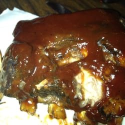 Uncle Ronnies - These ribs rocked! I call 'em 'Yankee-style' cuz there's no rub; they're slathered in sauce...but it's still oh-so-good!!