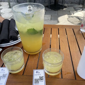 Astra - Pineapple mojito pitcher - Mediterranean Near Me - Miami, Florida Astra - Pineapple mojito pitcher - Mediterranean Near Me - Miami, Florida