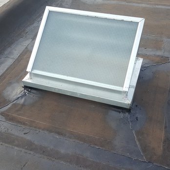 Supreme Team Roofing - New skylight added while doing a "Torch-down" roof. This guarantees no leaking. - Roofing Near Me - Philadelphia, Pennsylvania Supreme Team Roofing - New skylight added while doing a "Torch-down" roof. This guarantees no leaking. - Roofing Near Me - Philadelphia, Pennsylvania