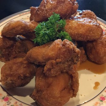 99 Chicken - Half regular fried chicken, half garlic soy YUM - Korean Near Me - Santa Clara, California