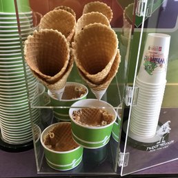 20 Oz. Bowl with Fresh Made Waffle Cone