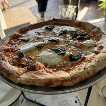 The Bungalow Long Beach - Margherita pizza ($17) - Lounges Near Me - Long Beach, California The Bungalow Long Beach - Margherita pizza ($17) - Lounges Near Me - Long Beach, California