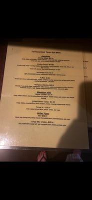 Menu photo 1 The Haversham Westerly, RI