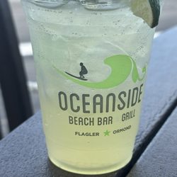 Oceanside Beach Bar and Grill - House margarita on the rocks