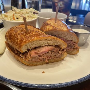 BH Wood-Fired Grill - French dip with coleslaw - Salad Near Me - Walnut Creek, California
