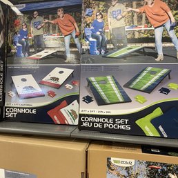 They sell corn hole
