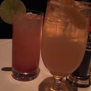 Gary Danko - Forgot what the pink drink is. The other one is lavender daiquiri - New American Near Me - San Francisco, California