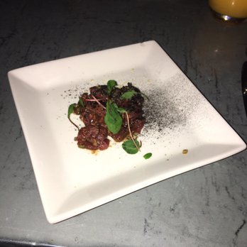 Marjorie - Tartar with charcoal dusting - Burgers Near Me - Seattle, Washington