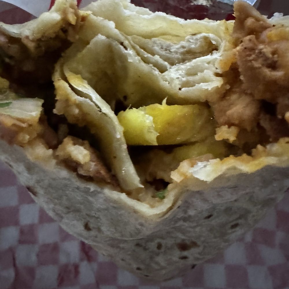 Al Pastor Burrito Al Pastor Burrito