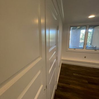 Pro Painters - that is showing how nince the door came out - Painters Near Me
