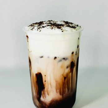 Krumbs and Co - Milk layered with House-made, dairy free Hawaiian Cacao Syrup and finished with a Freshly Whipped Vanilla Cold Foam and Chocolate Shavings. - Sandwiches Near Me - Arvada, Colorado Krumbs and Co - Milk layered with House-made, dairy free Hawaiian Cacao Syrup and finished with a Freshly Whipped Vanilla Cold Foam and Chocolate Shavings. - Sandwiches Near Me - Arvada, Colorado