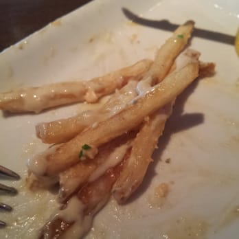 ProAbition - Free blue cheese fries w my check in tday (normally $7) Crisp n perfect. Sorry we ate most b4 the pic - New American Near Me - Riverside, California ProAbition - Free blue cheese fries w my check in tday (normally $7) Crisp n perfect. Sorry we ate most b4 the pic - New American Near Me - Riverside, California