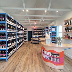 Strange Magic Bottle Shop - The "booze" room.