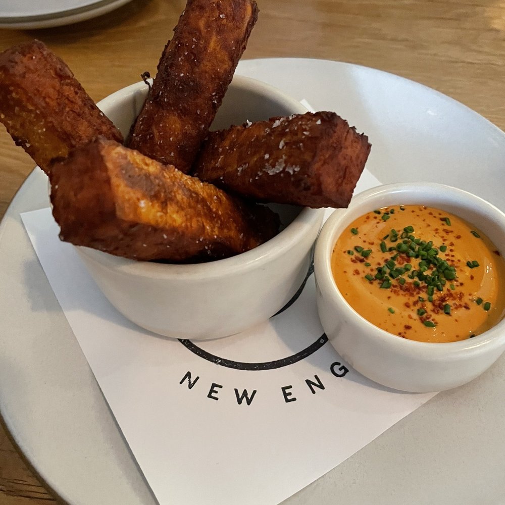 Chickadee - Chickpea Panisse Fries - New American Near Me - Boston, Massachusetts Chickadee - Chickpea Panisse Fries - New American Near Me - Boston, Massachusetts