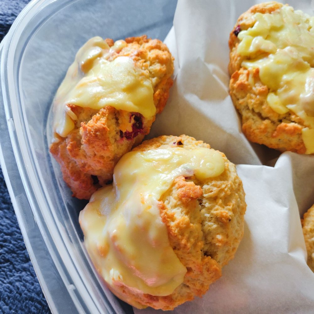 The Scone Ranger "Orange Cranberry Scone" The Scone Ranger "Orange Cranberry Scone"