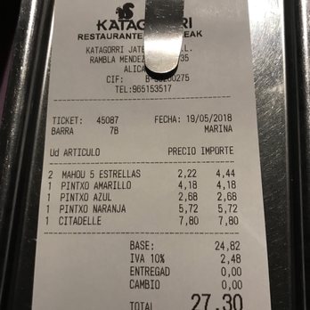 Katagorri - Pricing - Tapas Bars Near Me - Alicante, A Katagorri - Pricing - Tapas Bars Near Me - Alicante, A