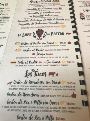Menu photo 2 La Lupe San Cristóbal de las Casas, CHP Menu photo 2 La Lupe San Cristóbal de las Casas, CHP