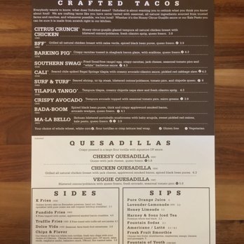 Unforked - Menu (1/2) - Salad Near Me - Kansas City, Missouri Unforked - Menu (1/2) - Salad Near Me - Kansas City, Missouri