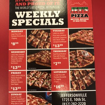 Jet's Pizza - Pizza Near Me - Jeffersonville, Indiana