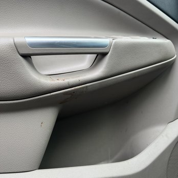 Frontier Ford - Red slime on door handle. - Auto Repair Near Me - Anacortes, Washington