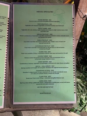 Menu photo 3 Medusa Bahía de Banderas, NAY