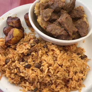 Senor Big Ed - This is the beef mofongo plate with sweet plantains. - Latin American Near Me - Cypress, California Senor Big Ed - This is the beef mofongo plate with sweet plantains. - Latin American Near Me - Cypress, California
