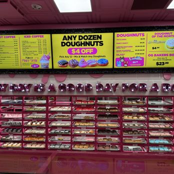 Pinkbox - Menu board - Donuts Near Me - Las Vegas, Nevada