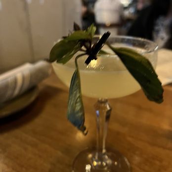 Clever Koi - Thai basil gimlet - Asian Fusion Near Me - Gilbert, Arizona