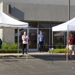 Outside Communion during the pandemic