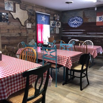 The Rusty Buckle BBQ Company - Back dining room, loved all the Texas themed decor - Barbeque Near Me - New Caney, Texas The Rusty Buckle BBQ Company - Back dining room, loved all the Texas themed decor - Barbeque Near Me - New Caney, Texas