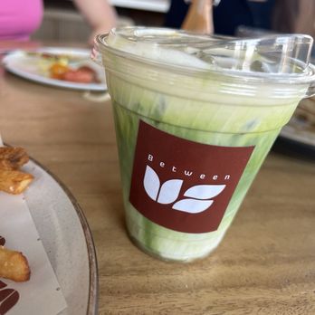 Between Us - Iced Matcha Latte - Breakfast & Brunch Near Me - San Diego, California Between Us - Iced Matcha Latte - Breakfast & Brunch Near Me - San Diego, California