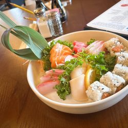 Fuji Sushi Hibachi - Sashimi entrees.