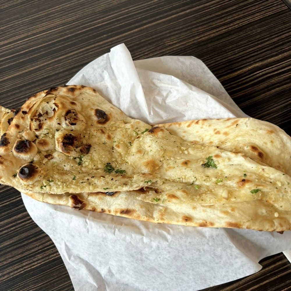 Magic Masala - Garlic Naan - Indian Near Me - Seattle, Washington