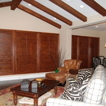 French Custom Shutters - Great stained interior custom shutters in San Diego. - Shades & Blinds Near Me - Spring Valley, California French Custom Shutters - Great stained interior custom shutters in San Diego. - Shades & Blinds Near Me - Spring Valley, California