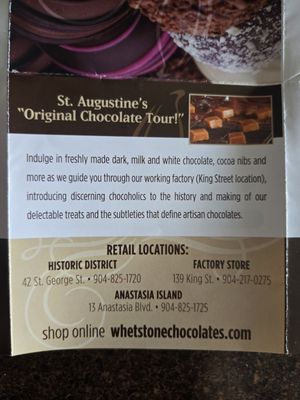 Whetstone Chocolates by null
