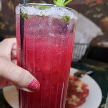 Renzo's Trattoria E Pizzeria - Nero E Blue Mojito - Italian Near Me - San Antonio, Texas Renzo's Trattoria E Pizzeria - Nero E Blue Mojito - Italian Near Me - San Antonio, Texas
